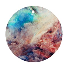 Abstract Galaxy Paint Ornament (round) by goljakoff