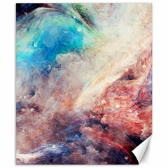 Abstract galaxy paint Canvas 8  x 10 