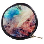 Abstract galaxy paint Mini Makeup Bag Front