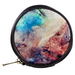 Abstract galaxy paint Mini Makeup Bag Back