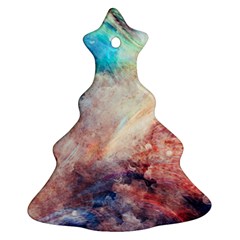 Abstract galaxy paint Ornament (Christmas Tree) 