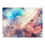 Abstract galaxy paint Double Sided Flano Blanket (Mini)  35 x27  Blanket Back