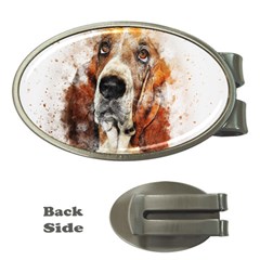 Dog Paint Money Clips (oval) 