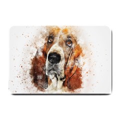 Dog Paint Small Doormat  by goljakoff