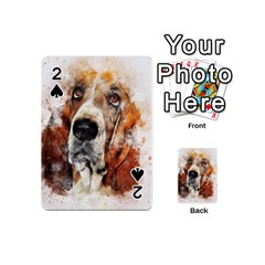 Dog Paint Playing Cards 54 Designs (mini) by goljakoff