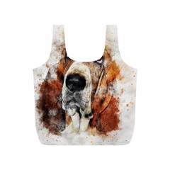 Dog Paint Full Print Recycle Bag (s) by goljakoff