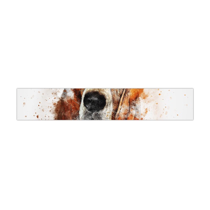 Dog paint Flano Scarf (Mini)