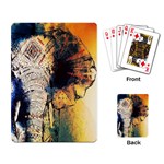 Elephant mandala Playing Cards Single Design (Rectangle) Back