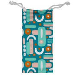 Abstract Shapes Jewelry Bag by SychEva