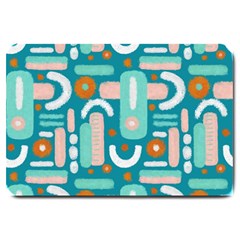 Abstract Shapes Large Doormat 