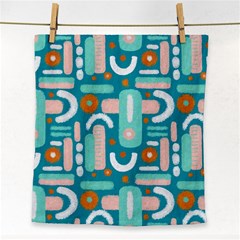 Abstract Shapes Face Towel by SychEva