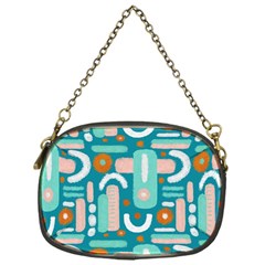 Abstract Shapes Chain Purse (one Side) by SychEva