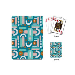 Abstract Shapes Playing Cards Single Design (mini) by SychEva