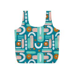 Abstract Shapes Full Print Recycle Bag (s) by SychEva