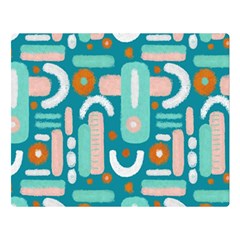 Abstract Shapes Double Sided Flano Blanket (large)  by SychEva