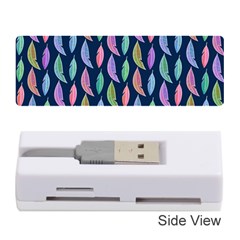 Watercolor Feathers Memory Card Reader (stick) by SychEva