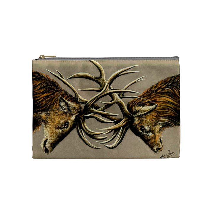 Locking Horns Cosmetic Bag (Medium)