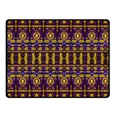 Fancy Ornate Pattern Mosaic Print Double Sided Fleece Blanket (small)  by dflcprintsclothing