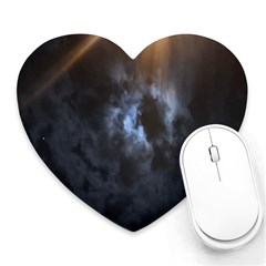 Mystic Moon Collection Heart Mousepads by HoneySuckleDesign