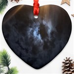 Mystic Moon Collection Heart Ornament (Two Sides) Front