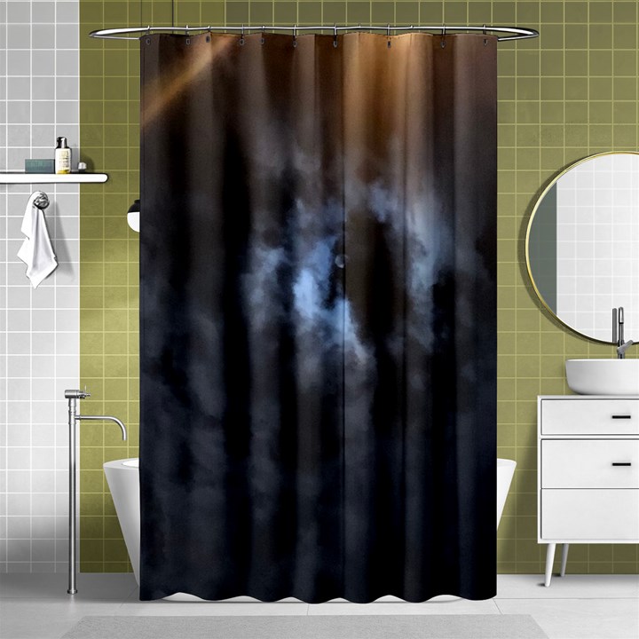 Mystic Moon Collection Shower Curtain 48  x 72  (Small) 