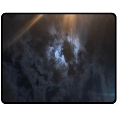 Mystic Moon Collection Double Sided Fleece Blanket (medium)  by HoneySuckleDesign