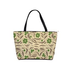 Folk Floral Pattern  Abstract Flowers Print  Seamless Pattern Classic Shoulder Handbag by Eskimos