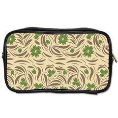 Folk Floral Pattern  Abstract Flowers Print  Seamless Pattern Toiletries Bag (one Side) by Eskimos