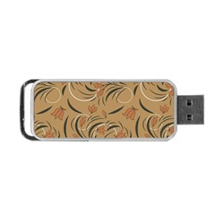 Folk Floral Pattern  Abstract Flowers Print  Seamless Pattern Portable Usb Flash (two Sides) by Eskimos