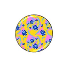 Folk Floral Pattern  Abstract Flowers Print  Seamless Pattern Hat Clip Ball Marker (10 Pack) by Eskimos