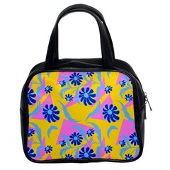 Folk Floral Pattern  Abstract Flowers Print  Seamless Pattern Classic Handbag (two Sides) by Eskimos