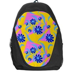 Folk Floral Pattern  Abstract Flowers Print  Seamless Pattern Backpack Bag by Eskimos