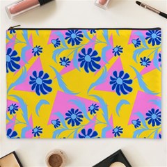 Folk Floral Pattern  Abstract Flowers Print  Seamless Pattern Cosmetic Bag (xxxl) by Eskimos