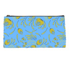 Folk Floral Pattern  Abstract Flowers Print  Seamless Pattern Pencil Case by Eskimos