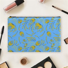 Folk Floral Pattern  Abstract Flowers Print  Seamless Pattern Cosmetic Bag (large) by Eskimos