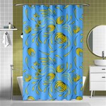 Folk floral pattern. Abstract flowers print. seamless pattern Shower Curtain 48  x 72  (Small)  Curtain(48  X 72 ) - 42.18 x64.8  Curtain(48  X 72 )