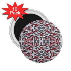 Multicolored Intricate Geometric Pattern 2 25  Magnets (10 Pack)  by dflcprintsclothing