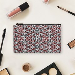 Multicolored Intricate Geometric Pattern Cosmetic Bag (small) by dflcprintsclothing