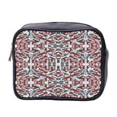 Multicolored Intricate Geometric Pattern Mini Toiletries Bag (two Sides) by dflcprintsclothing