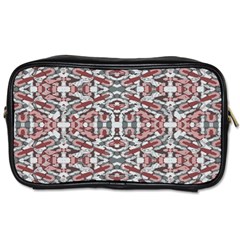 Multicolored Intricate Geometric Pattern Toiletries Bag (one Side) by dflcprintsclothing