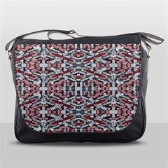 Multicolored Intricate Geometric Pattern Messenger Bag