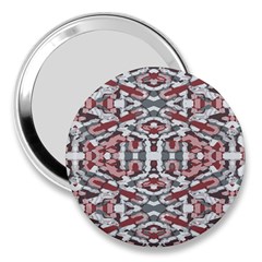 Multicolored Intricate Geometric Pattern 3  Handbag Mirrors by dflcprintsclothing