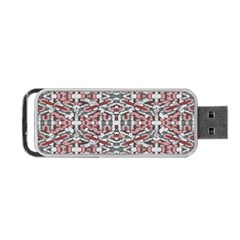 Multicolored Intricate Geometric Pattern Portable Usb Flash (one Side) by dflcprintsclothing