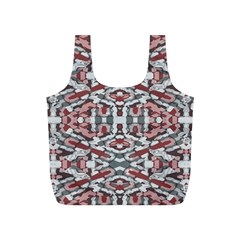 Multicolored Intricate Geometric Pattern Full Print Recycle Bag (s) by dflcprintsclothing