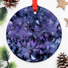 Carbonated Lilacs Ornament (round) by MRNStudios