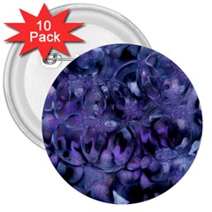 Carbonated Lilacs 3  Buttons (10 Pack)  by MRNStudios