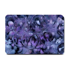 Carbonated Lilacs Small Doormat  by MRNStudios