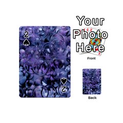 Carbonated Lilacs Playing Cards 54 Designs (mini) by MRNStudios