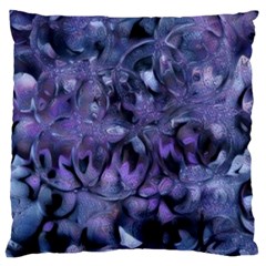 Carbonated Lilacs Large Cushion Case (two Sides) by MRNStudios