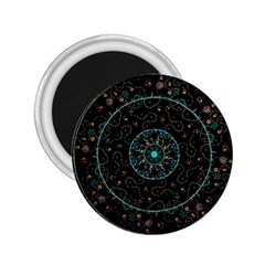 Mandala - 0008b - The Coffee Eye 2 25  Magnets by WetdryvacsLair